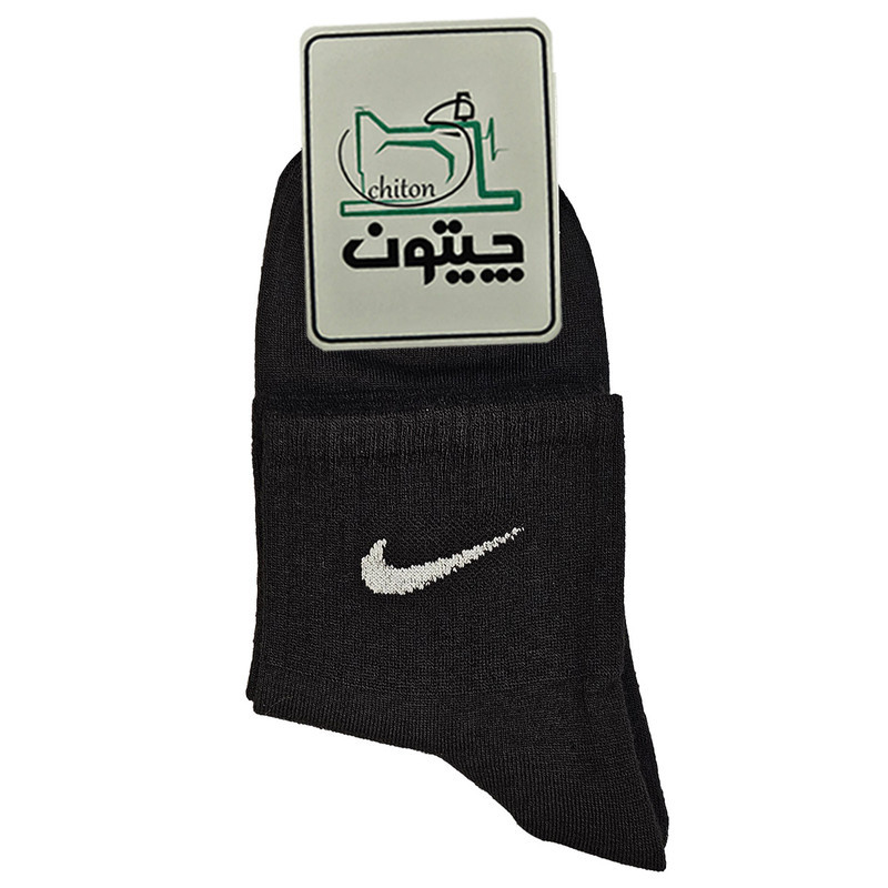 جوراب ورزشی ساق کوتاه زنانه مدل چیتون کمان نخی کد CH02 بسته 4 عددی