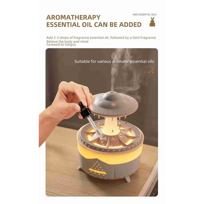 دستگاه بخور سرد مدل UFO RAINDROP AROMA