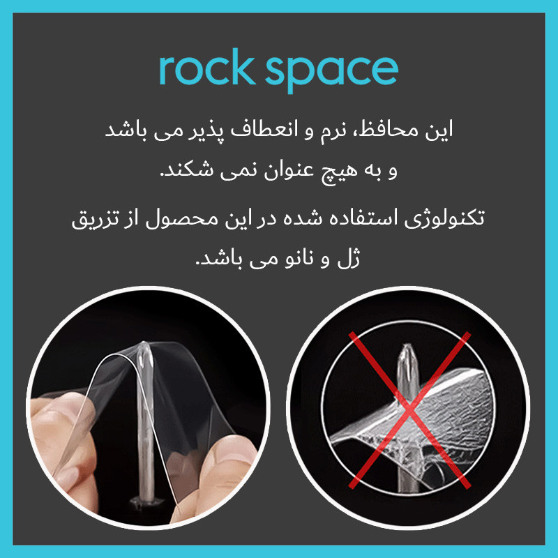 محافظ صفحه نمایش دوربین مات راک اسپیس مدل HyMTT مناسب برای دوربین عکاسی نیکون Z6II