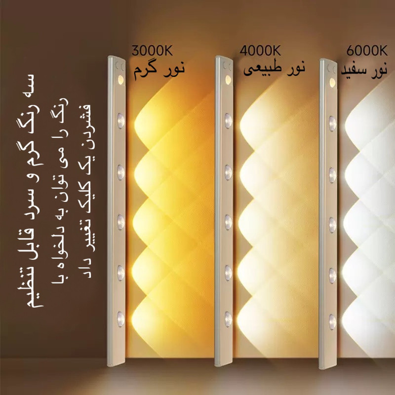 چراغ ال ای دی 0.75 وات مدل زیر کابینتی کد 50CM