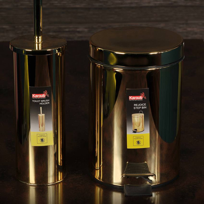 ست
سطل
زباله و
فرچه کاروب مدل  3L