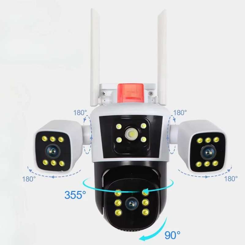 دوربین مداربسته تحت شبکه مدل سه مگاپیکسل کد QQ-849-WP