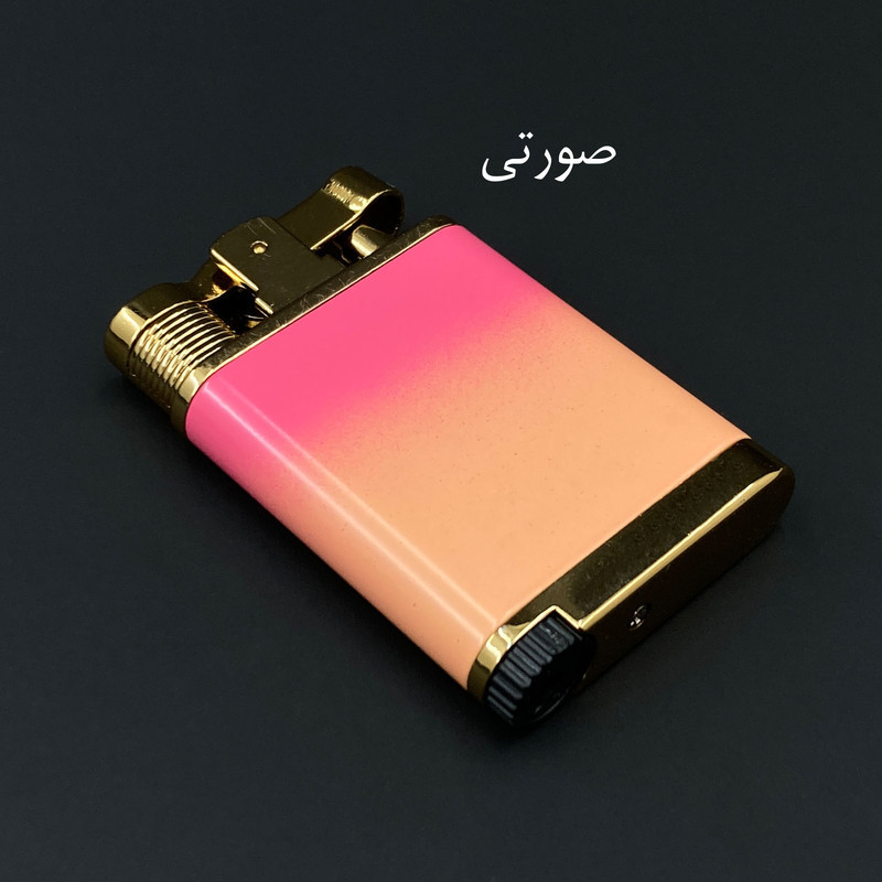 فندک  مدل دکمه ای طرح گردینت کد DKD-1368