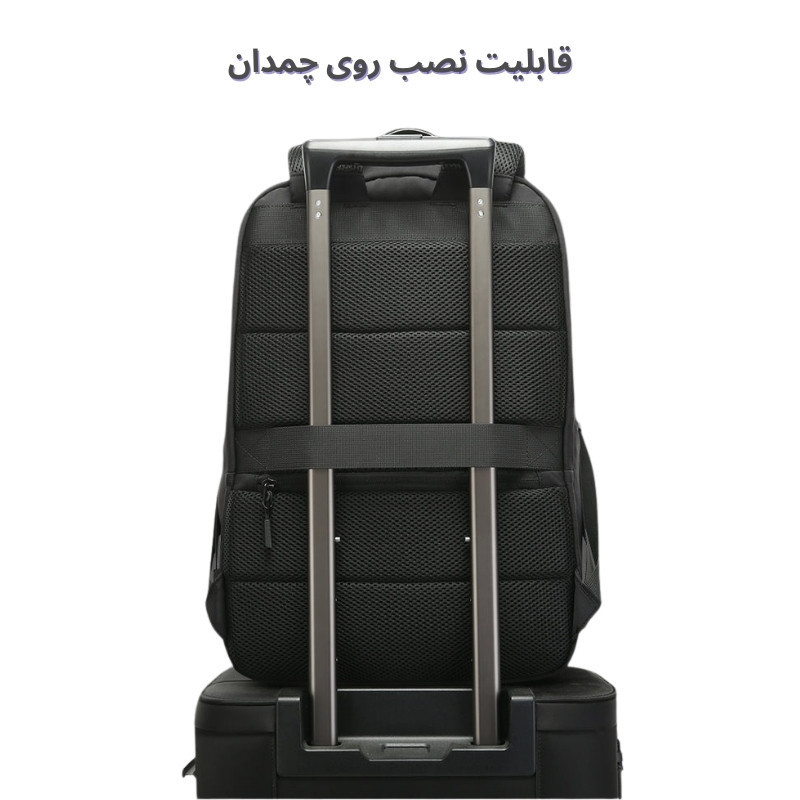 کوله پشتی لپ تاپ بنج مدل 7839 مناسب برای لپ تاپ 14.1 تا 15.6 اینچی