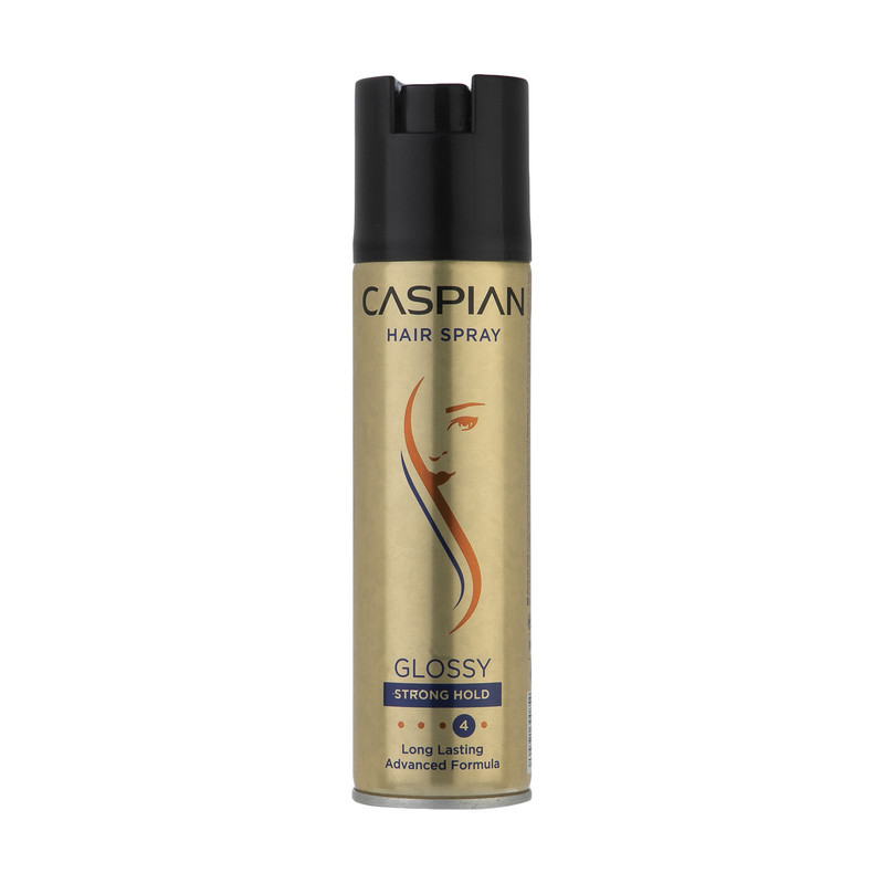 اسپری مو براق کننده کاسپین مدل Glossy حجم 150 میلی لیتر