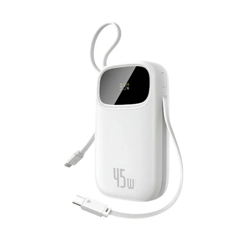 پاوربانک 45 وات بیسوس مدل EnerFill FC31 PPQD3‑1040 ظرفیت 10000 میلی‌آمپرساعت