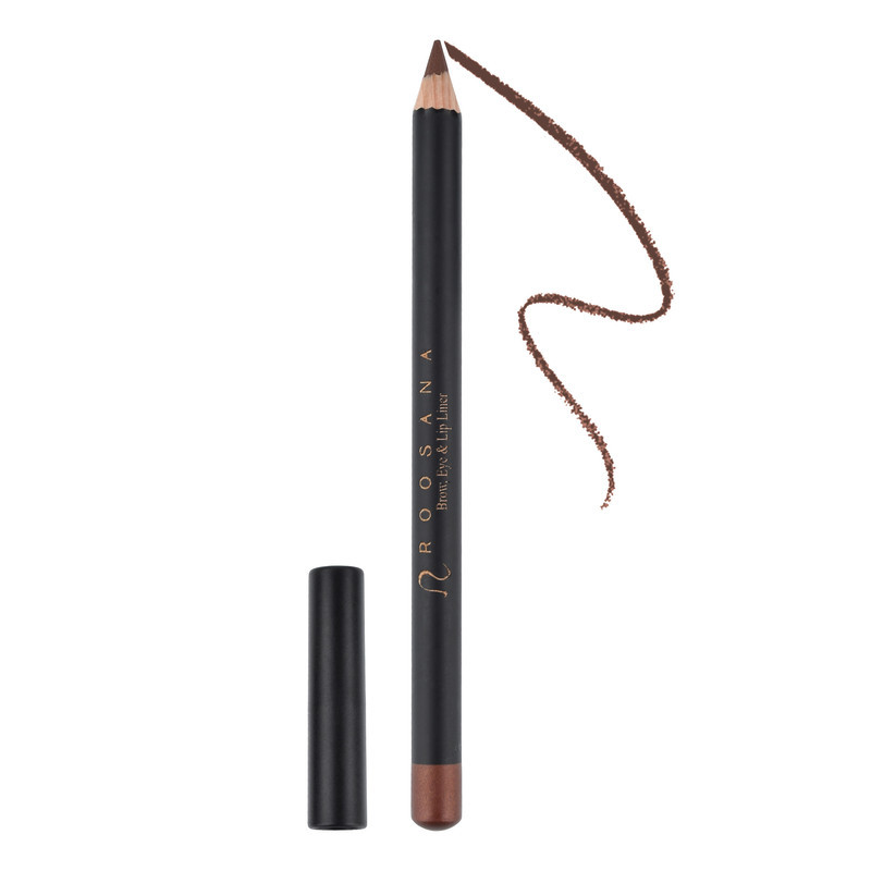 مداد لب و چشم روسانا مدل Desert Glow مجموعه 3 عددی