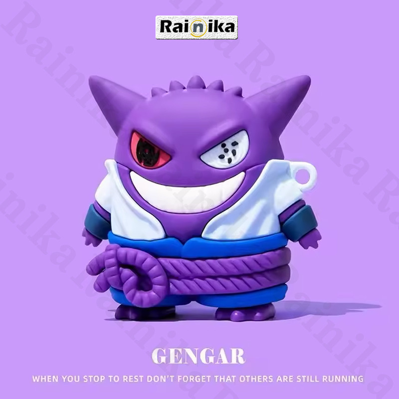 کاور رینیکا مدل Galaxy 3Pro Gengar مناسب برای کیس هدفون سامسونگ Galaxy Buds 3  Buds 3 Pro (2024)  Buds 3 Fe (2025)