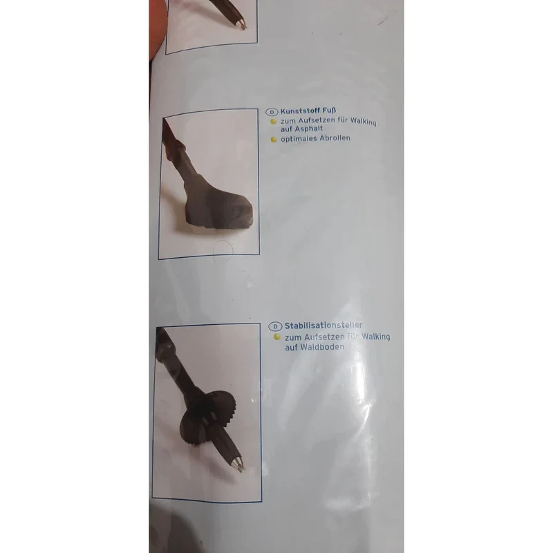 عصای کوهنوردی نوردیک مدل Carbon بسته 2 عددی