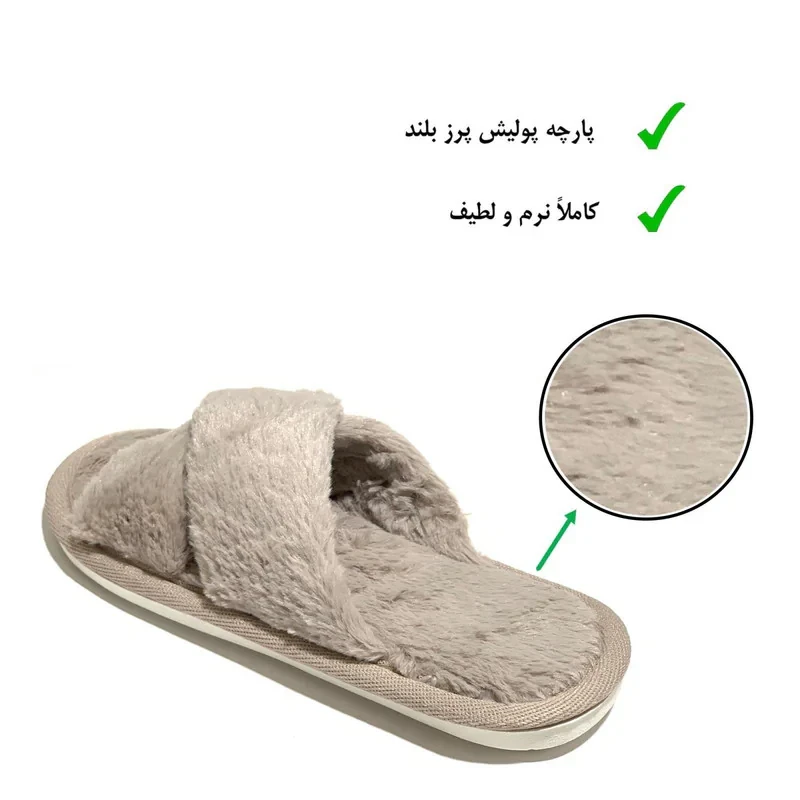 دمپایی روفرشی نیکتا مدل 12000-1-GY