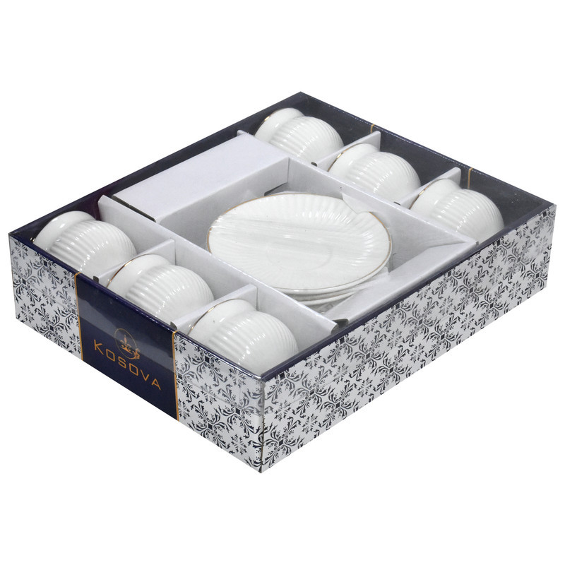 سرویس قهوه خوری 12 پارچه کوسووا مدل BYZ-036