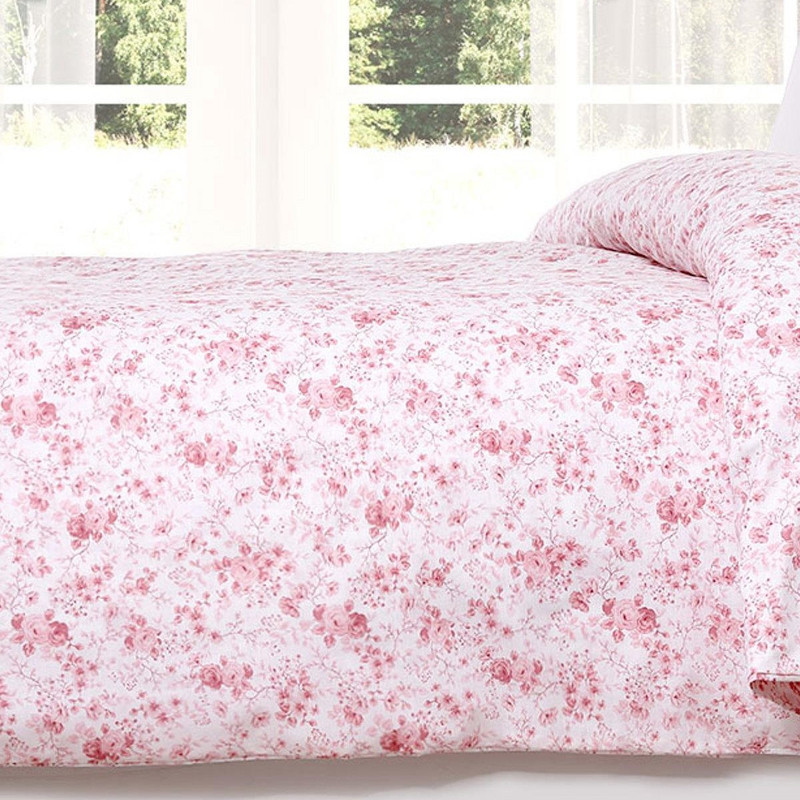 روکش لحاف پنبه انگلیش هوم مدل Rosery یک نفره سایز 220x160 سانتی‌متر