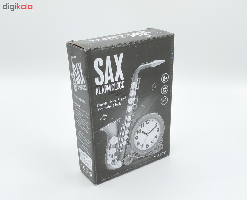 ساعت رومیزی مدل ساکسیفون کد 01-110