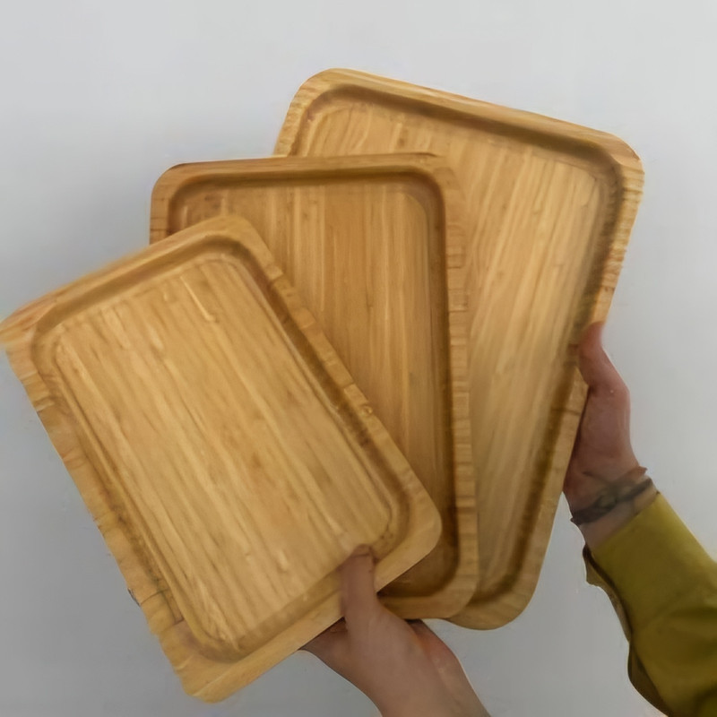 سینی مدل بامبو  کد HS15 مجموعه سه عددی