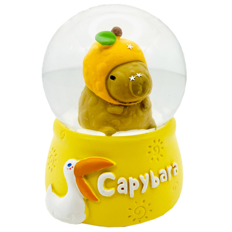 گوی مدل چراغدار Capybara طرح کوالا هویج عاشق کد D1623.11.S600