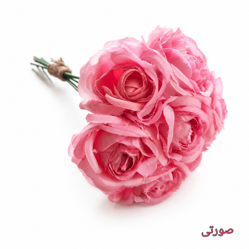 دسته گل مصنوعی مدل رز ۷ شاخه