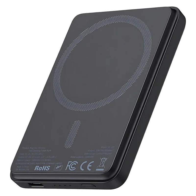 پاوربانک مک دود مدل MC-3951 15W ظرفیت 5000 میلی آمپر ساعت