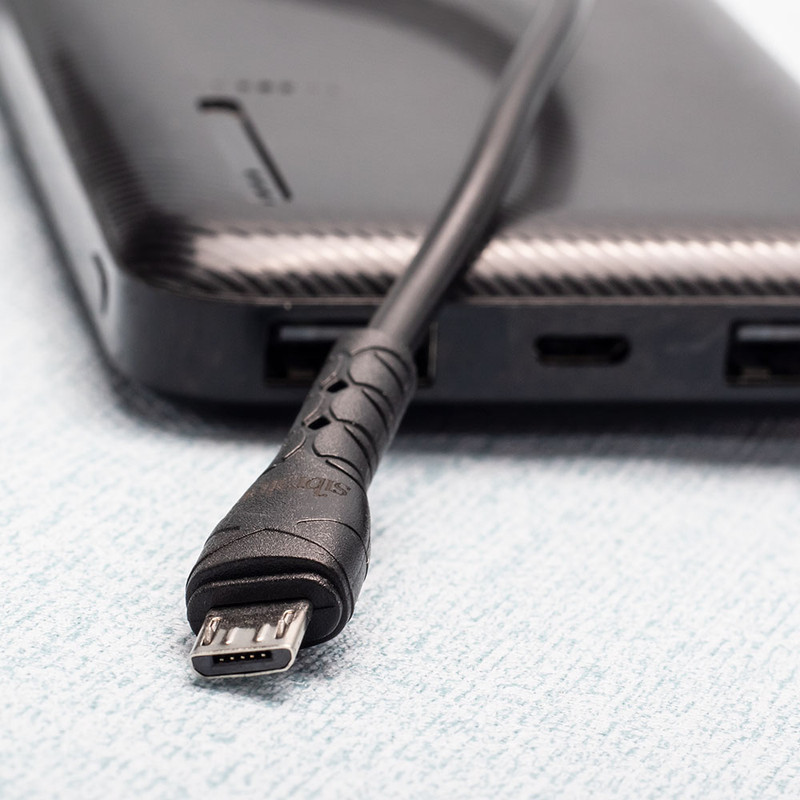 کابل تبدیل USB به microUSB سیبراتون مدل S107A طول 0.25 متر