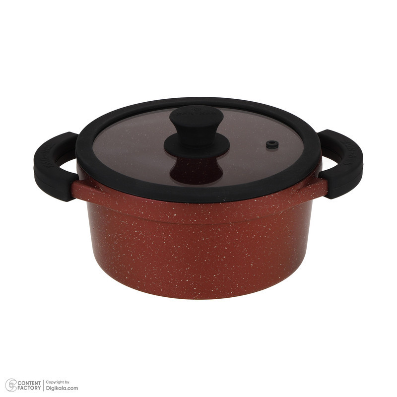 سرویس قابلمه و تابه گرانیت 11 پارچه زرساب مدل مونارک پلاس کد MP8500