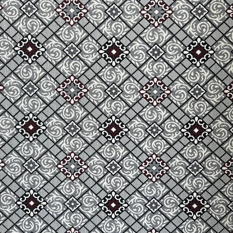 گلیم ماشینی جزیره طرح نگین