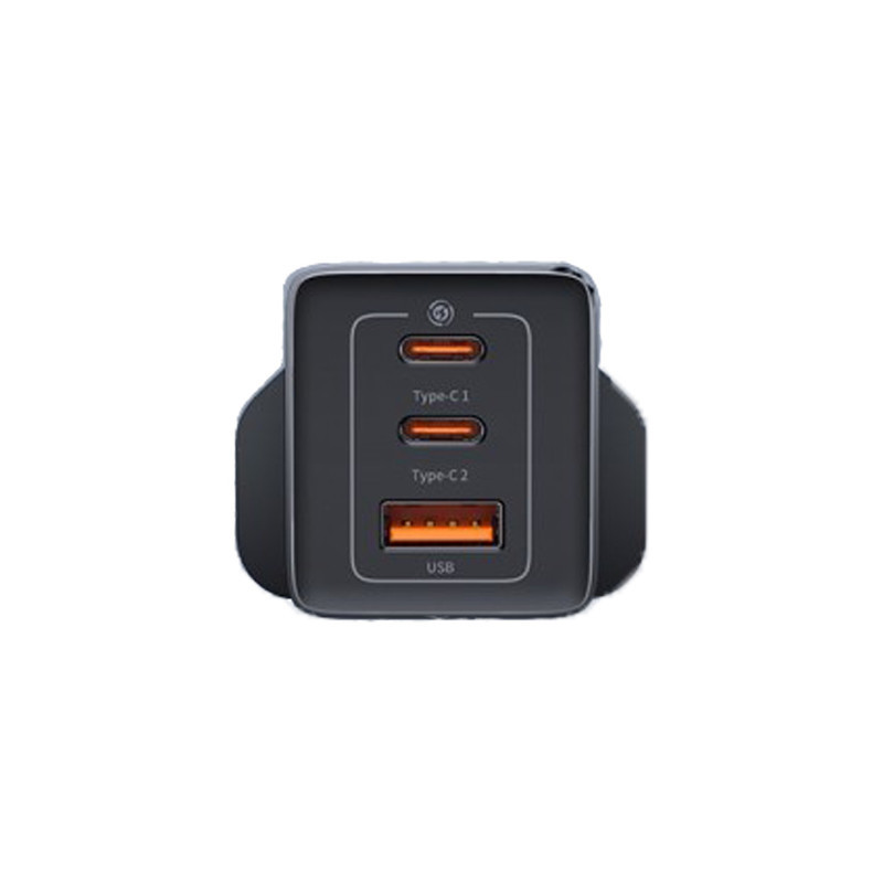شارژر دیواری 65 وات بیسوس مدل CCGAN65UK به همراه کابل USB-C