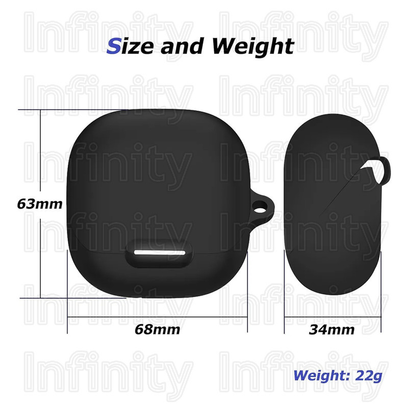 کاور اینفینیتی مدل Silicone-IN مناسب برای کیس هدفون بی سیم انکر Liberty 4 NC