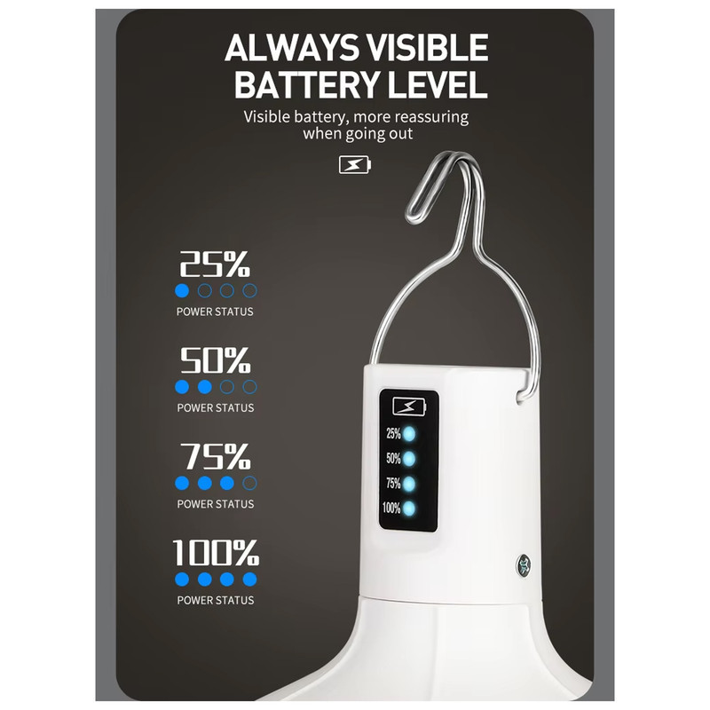 چراغ آویز چادر دی پی مدل DP-7813C