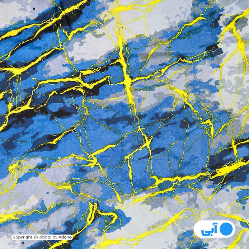 کاور لحاف آدنو مدل volcano کد CH84 یک نفره سایز 160x220 سانتی متر
