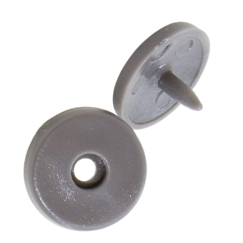 دکمه و بست کمربند ایمنی خودرو چیکال مدل K-520-GRY بسته 5 عددی