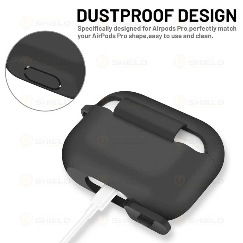 کاور آلتیمیت شیلد مدل Silicone UL مناسب برای کیس اپل AirPods Pro 3