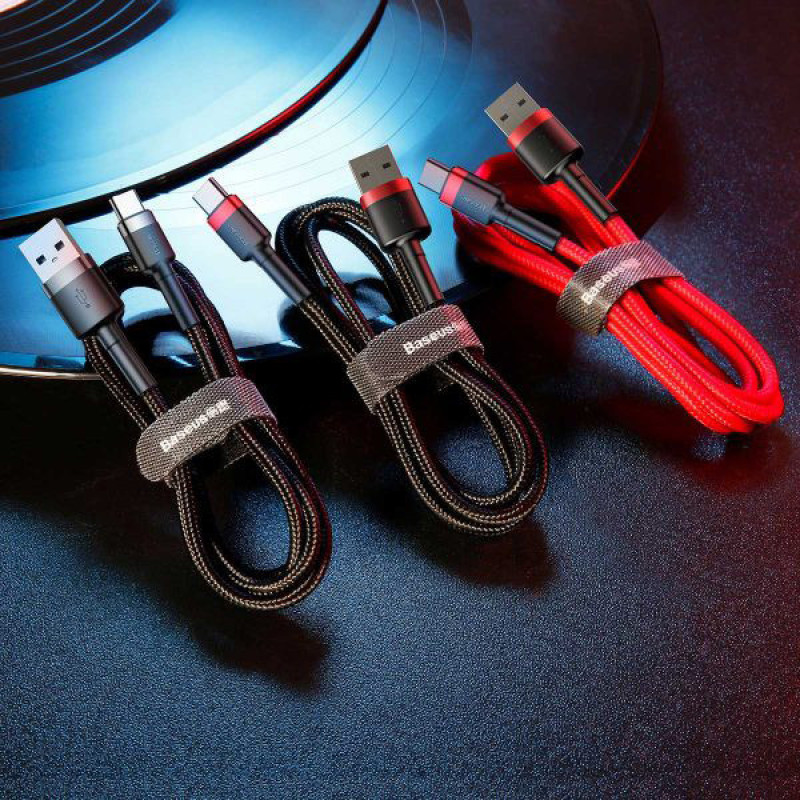 کابل تبدیل USB به USB-C باسئوس  مدل CATKLF-CG1 Cafule طول 2 متر