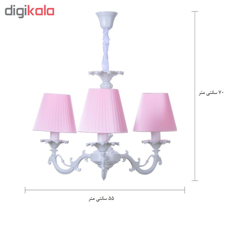 لوستر تابنده مدل یاس R01
