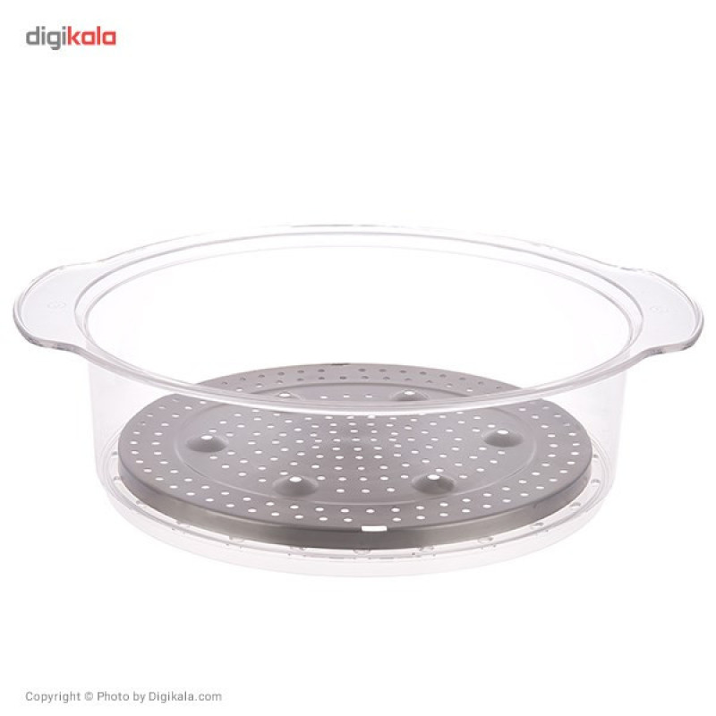 بخارپز 13 لیتری پارس خزر مدل Digi Steel