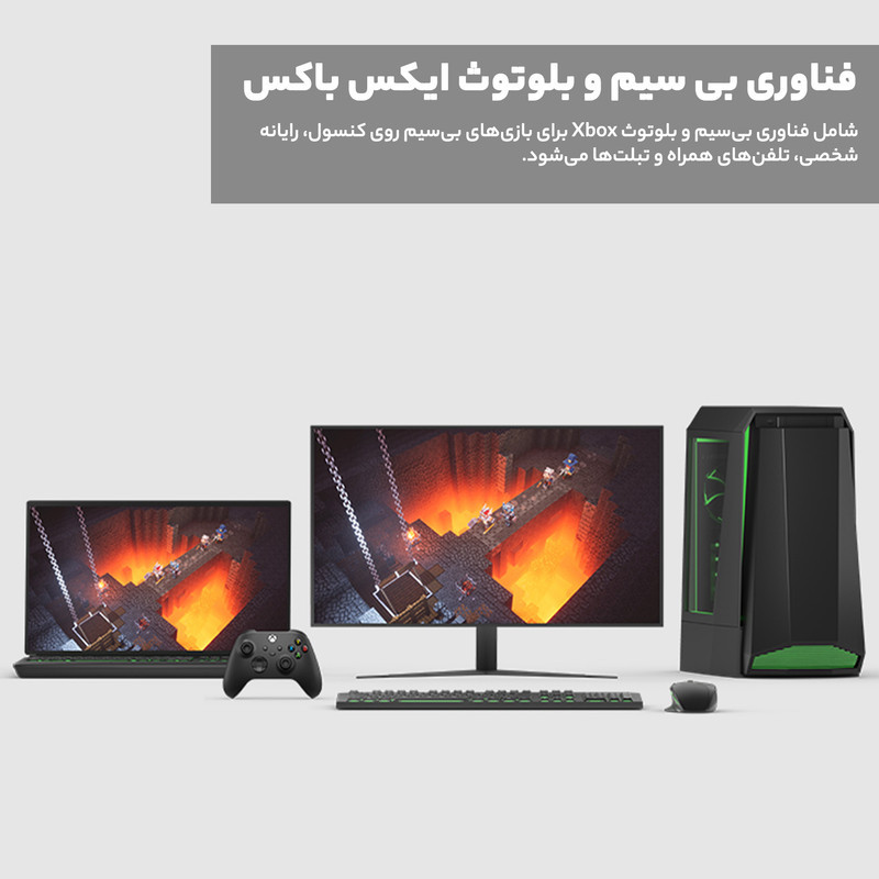 دسته بازی اکس باکس Sereis SX مدل Velocity Green