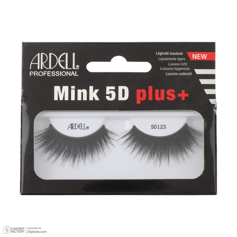مژه مصنوعی سه‌بعدی آردل مدل Mink 5D Plus+ 5D123