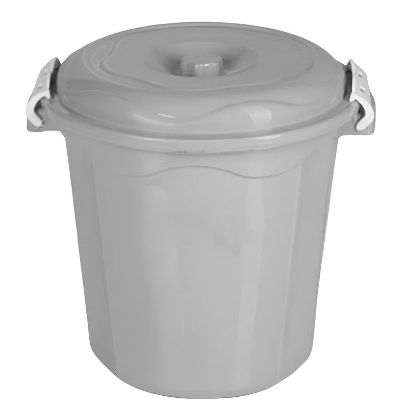 سطل زباله معمولی مدل گرد گنجایش 4 لیتر
