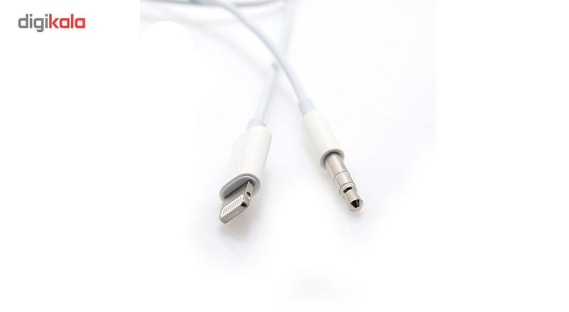 کابل تبدیل لایتنینگ به AUX مدل MH025 طول 1 متر