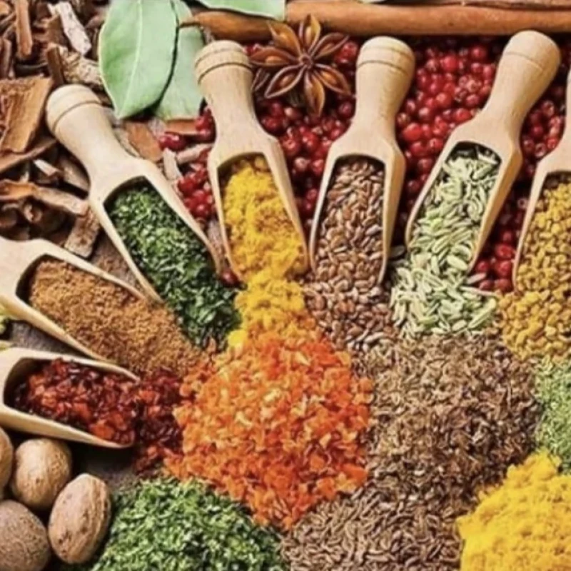 قاشق ادویه مدل سرتاس چوبی کد s 401 بسته 12 عددی