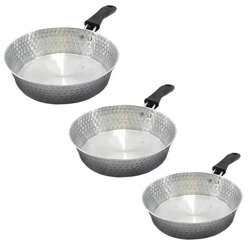 سرویس تابه 3 پارچه مدل روحی چکشی کد 22-24-26