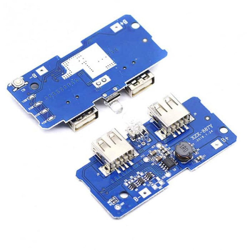 ماژول پاور بانک دو خروجی مدل JX-887Y