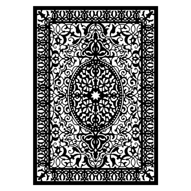 شابلون مدل فرش سنتی کد SP931