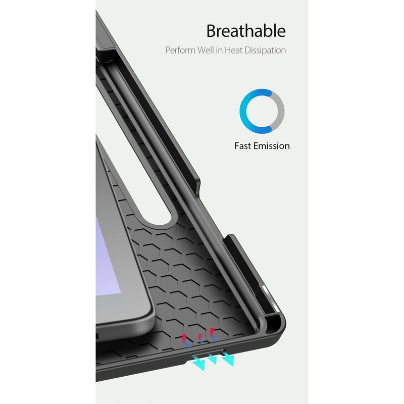 کیف کلاسوری بادیگارد مدل Domo مناسب برای تبلت سامسونگ Galaxy Tab S10 Plus