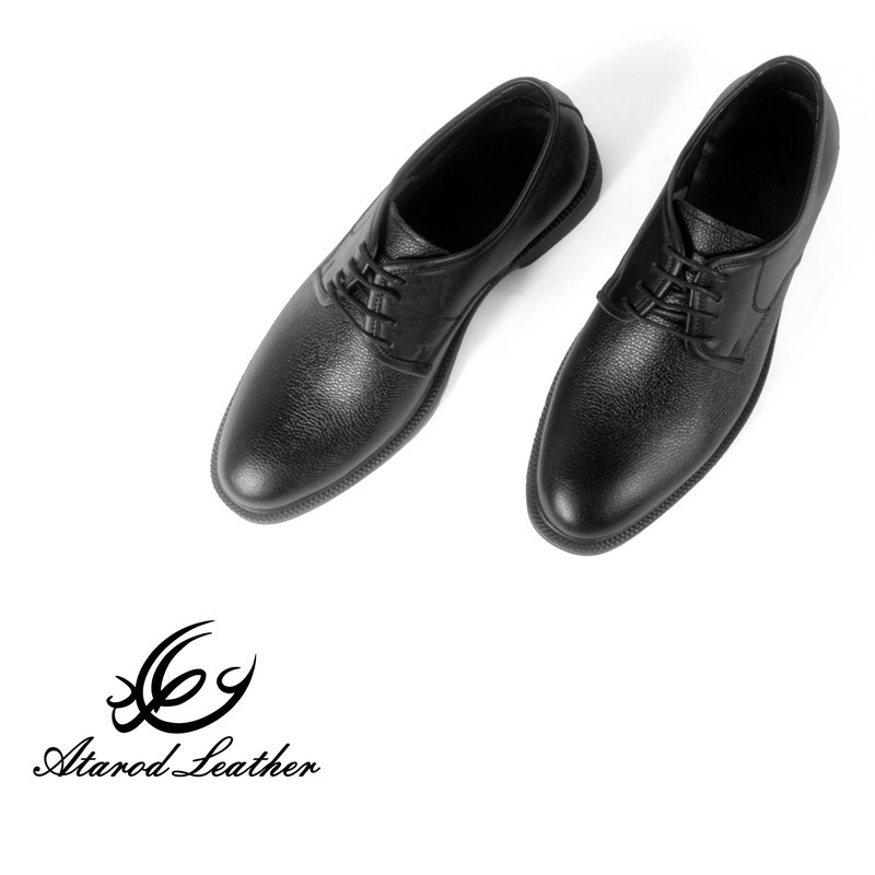 کفش مردانه چرم عطارد مدل چرم طبیعی کد SH194