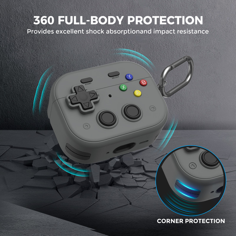 کاور آها استایل مدل WG185 مناسب برای کیس  هدفون بی سیم اپل AirPad Pro 3