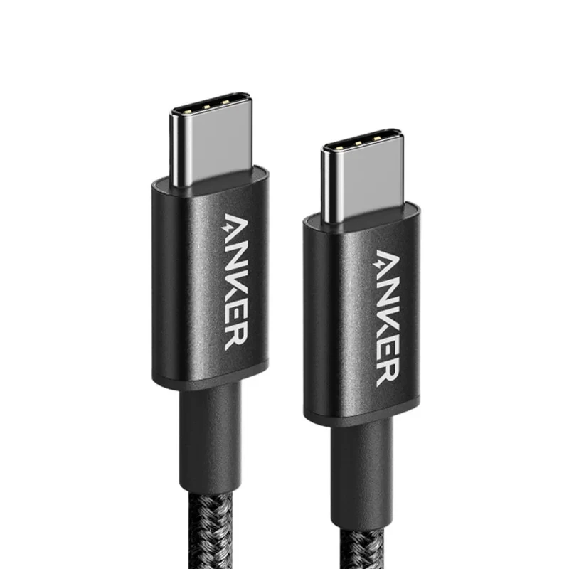 کابل تبدیل USB-C به USB-C انکر مدل Nylon A8752 طول یک متر