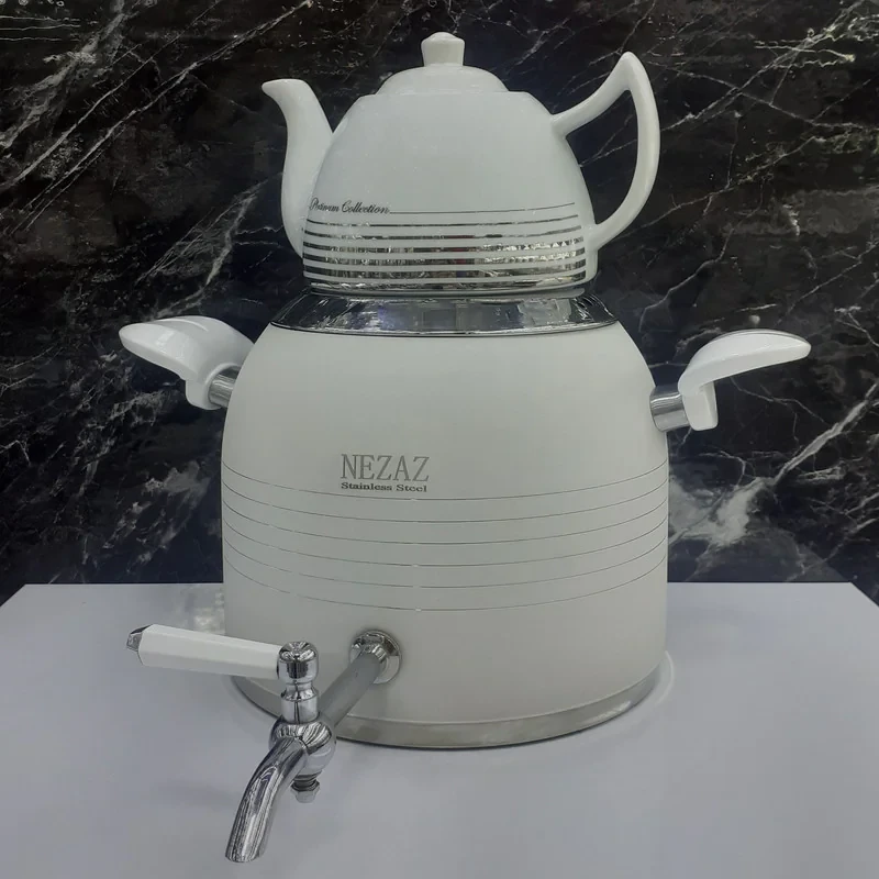 ست کتری و قوری نزاز مدل قالب ترک