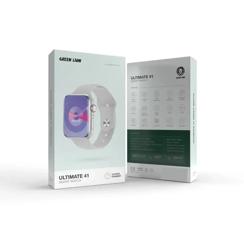 ساعت هوشمند 44 میلی متری گرین لاین مدل ORG SMART ULTIMATE 41 با بند سیلیکونی