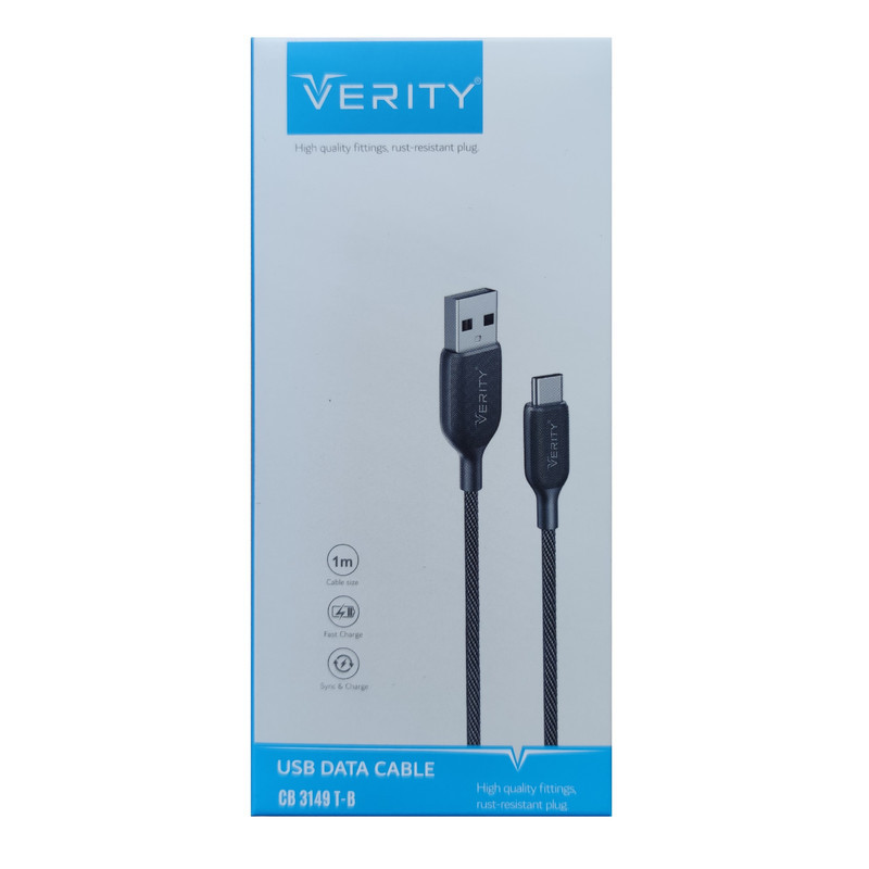 کابل تبدیل USB به USB-C وریتی مدل CB-3149 طول1متر