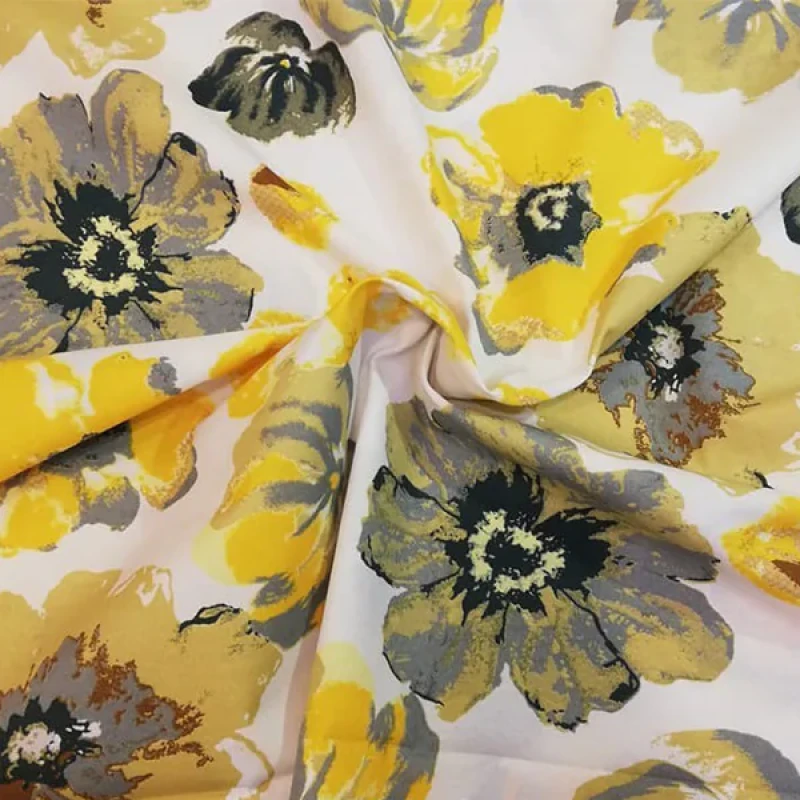 روکش لحاف مدل آبرنگ گلابتون سایز 210x220 سانتی متر