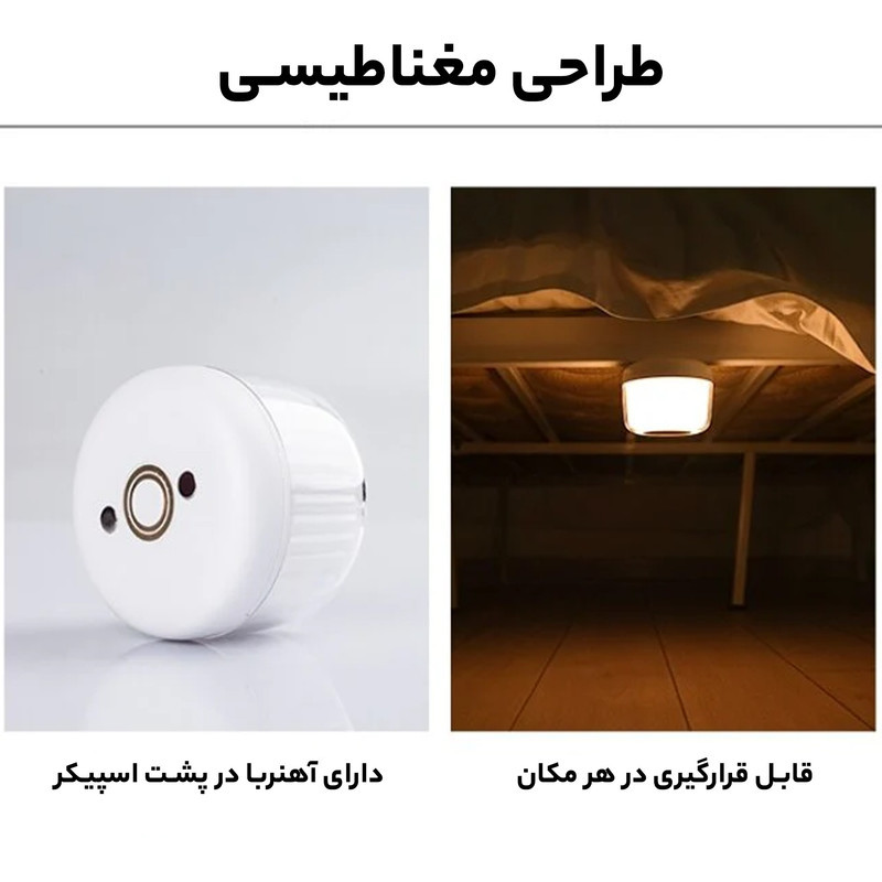 چراغ خواب مدل LED اسپیکردار کد Z01